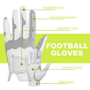 High Quality Custom Golf Gloves Genuine Leather Non-Slip Waterproof Durable Telescopic Velcro Left Hand for Men - Product Image 5