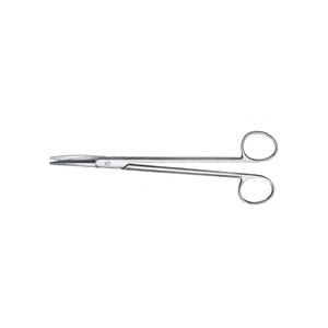 IAA SURGICAL INSTRUMENTS Surgical Dissecting Curved Scissors Sharp Blunt Stainless Steel Medical Manual Instrument Set CE - Product Image 3