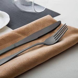 Long handle spoon fork <b>set</b> steel utensils Durable dining <b>cutlery</b> <b>Reusable</b> metal <b>cutlery</b> <b>set</b> Eco friendly tableware Corrosion - Product Image 4