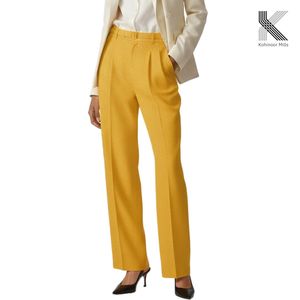 Pantalon pour femme OEM 100 % coton 265 GSM, toutes saisons, micro-sandblasted, finition douce, évacuation de l'humidité, teinture réactive - Product Image 1