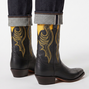 Botas Vaqueras de Cuero con Bordado Personalizado, Botas Vaqueras Occidentales de Moda para Hombre, Calzado de Cuero, Botas Vaqueras Occidentales para Hombre - Product Image 2