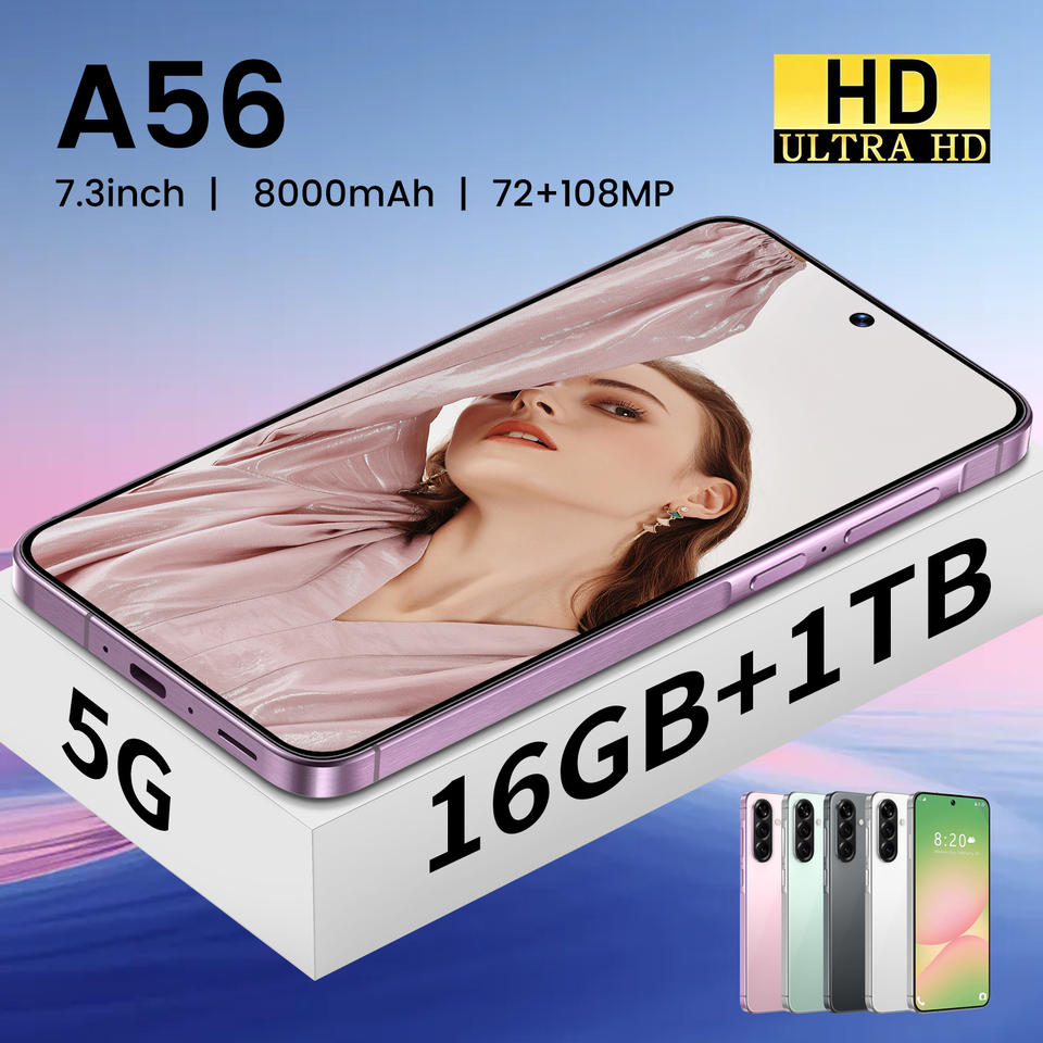 7.3 Inch Android 14 Go Edition Smartphone 8000mAh Battery Dual Cameras ...