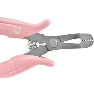 MAQNSCO Profesional Hair <b>Extension</b> Pliers for Removing <b>Micro</b> Rings and Crushing Fusion Bond Anti-rust Stainless Steel with Non - Product Image 2