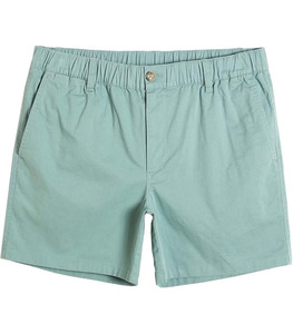 Shorts décontractés amples pour hommes en coton éponge 5,5 pouces avec taille élastique haute et multi-poches, pour le quotidien, la marche et l'été - Product Image 1