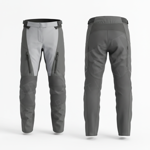 Pantalon de moto imperméable personnalisé avec logo imprimé, respirant, coupe-vent, pantalon de cyclisme, pantalon de protection pour motards, homme - Product Image 4