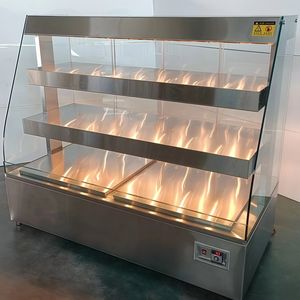 <span class=keywords><strong>Carrefour</strong></span> Premium Exhibidor Calentado para Ajo Camarón Relleno Setas Aperitivos Estaciones y Deli Exhibidores - Product Image 5