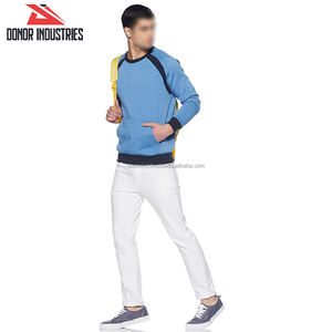 2025 hommes de haute qualité nouveaux sweats élégants bonne vente personnalisé contraste couleur Highland mode polaire pour automne solide OEM - Product Image 3