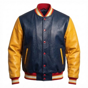 Custom Wool Body Bomber <b>Jacket</b> <b>Mens</b> Letterman Vintage Outerwear Streetwear Black Gold Waterproof Quick Dry <b>Corduroy</b> Hooded - Product Image 2