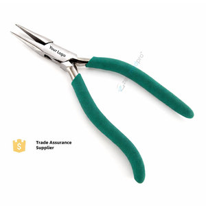 Alicates de Punta Redonda de 135 mm con Mango Curvo, Serie ZETOMED PRO, Acero Inoxidable de Alta Calidad, Herramienta de Precisión para Joyería, para Trabajar con Alambre y Abalorios - Product Image 2