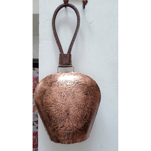 Vintage Antique Copper Metal <b>Heart</b> Ornament Vintage Embossed <b>Hanging</b> Tin Decoration for Christmas Tree Farmhouse Decor - Product Image 2