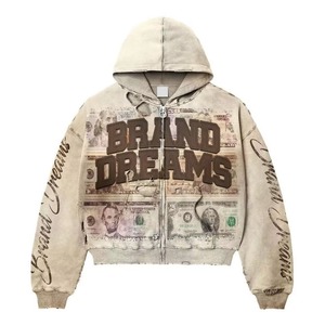 Premium Blank Hoodie Heavy Cotton Pullover Sweatshirt Custom Embroidery Printing Unisex Streetwear Wholesale Factory Supply - Product Image 5