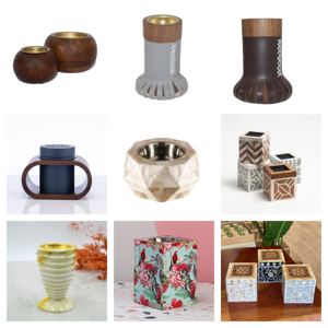 Quemador de incienso Bakhoor de madera de resina estilo Arabia fabricante medkhan de India por RF Crafts - Product Image 6