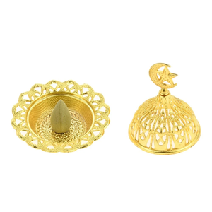 High End Religious Eco-Friendly Decorative <b>Bakhoor</b> Incense <b>Burner</b> for Arabic Oud Enhancing Interior Style Cultural Atmosphere - Product Image 2