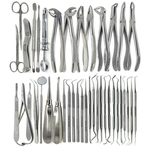 Kit de Instrumentos Quirúrgicos Médicos de Acero Inoxidable, Manual, Reutilizable, de Alta Calidad, Grado Hospitalario - Product Image 4