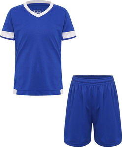 Maillots de football personnalisés 100 % polyester respirant, ensembles de vêtements de sport en maille avec logo imprimé, fabrication de tenues de football pas chères - Product Image 4
