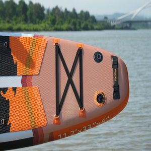 Tavola da Stand Up Paddle Gonfiabile 11FT X34"x6" con Accessori, Materiale Drop Stitch per Touring e Sport Acquatici - Product Image 6