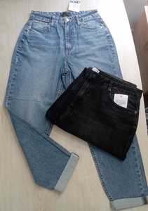 Ladies Mom Fit Jeans en Bangladesh Stock lote de prendas listas para usar - Product Image 2