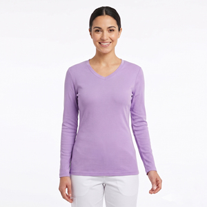 Haut de blouse médicale pour femme, à manches longues, personnalisable, vente en gros - Product Image 6