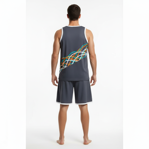 Maillot de basket personnalisé : options d'impression et de broderie, tissu polyester respirant, service OEM, uniforme de basket sur mesure - Product Image 2