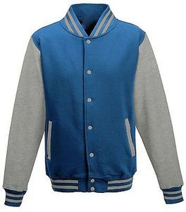 Chaqueta Varsity Personalizada al por Mayor para Hombre, Transpirable, Tejida, Reversible, Opciones de Tallas Grandes, Estilo Urbano, Poliéster y Algodón - Product Image 1
