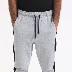 Pantalon de jogging homme style moderne en mélange de coton doux, respirant et décontracté, pour l'entraînement, effet délavé - Product Image 4