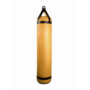 Leather Heavy <b>Punching</b> <b>Bag</b> with Sands Filling Printed Design Closure for <b>Boxing</b> Training Standing for Children Adult Use - Product Image 1