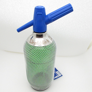 Siphon à soda en verre écologique avec certification CE/UE, accessoire de bar Sparklets London pour eau gazeuse - Product Image 1