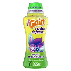 Gain + Odor Defense In-Wash Scent Booster, Parfum Super Frais, 26,5 oz, Compatible HE - Product Image 3