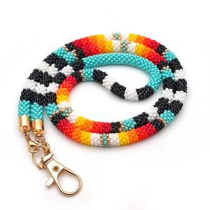 Cordón de moda duradero con cuentas para llaves y tarjetas de acceso a precio económico - Product Image 5