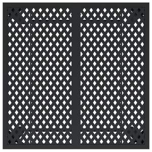 Mesa de Jardín de Acero Antracita de Tamaño Mediano con Recubrimiento Ecológico y Recubrimiento en Polvo - Product Image 5