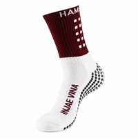 Calcetines Deportivos Personalizados con Agarre Antideslizante, Transpirables, Ecológicos, Tejidos, con Logotipo, para Fútbol, Baloncesto, Otoño, para Jóvenes y Hombres