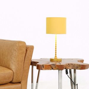 Modern Classic Ochre Gold 110 120V <b>Table</b> Lamp for Living Room Bedroom & <b>Study</b> Easy Decorative Sereno Desk Lamp - Product Image 4