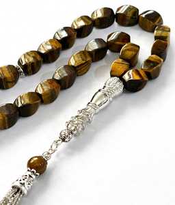 Luxury Muslim Islamic Eco-Friendly Handcrafted Resin Beads Tasbih Classic Prayer Beads Unique Design Ramadan Eid <b>Gift</b> - Product Image 1