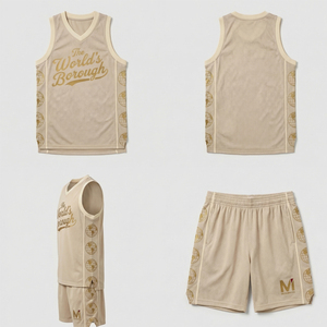 Ensemble de maillot et short de basket-ball Elite, vêtements d'entraînement sportifs, légers, respirants, vêtements d'équipe, Maluza Industries - Product Image 6