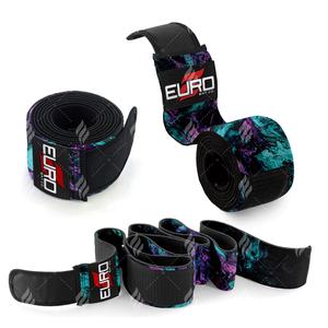 Rodilleras Ajustables de PVC para Entrenamiento de Fuerza, Transpirables, Antideslizantes, Resistentes, con Diseño de Impresión por Sublimación Suave - Product Image 1