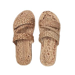 Pantuflas Hechas a Mano Ecológicas de Fibra Natural de Jacinto de Agua, Cómodas para el Hogar, con Diseño Artesanal Tejido - Product Image 3