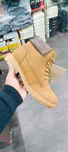 Bottes de désert occidentales pour hommes, bottes légères à la cheville, dessus en cuir véritable, imperméables, respirantes, antidérapantes, confortables, à lacets - Product Image 2