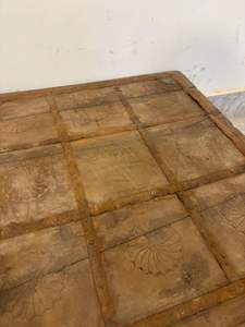 Table de lit traditionnelle indienne en bois artisanal du Rajasthan, chaise décorative pour enfants à usage domestique - Product Image 5