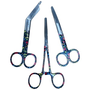 Ciseaux à pansements pour infirmières, instruments chirurgicaux, instruments médicaux, kit de ciseaux pour infirmières, ciseaux hémostatiques pour soins infirmiers, kit de ciseaux médicaux - Product Image 1