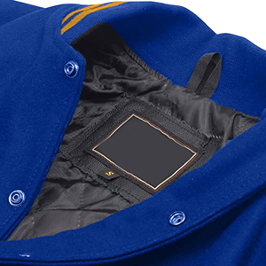High Quality ODM OEM Customized Adult Youth <b>Baseball</b> Letterman Varsity <b>Jacket</b> Woolen Mandarin Collar Unisex Winter Waterproof - Product Image 5