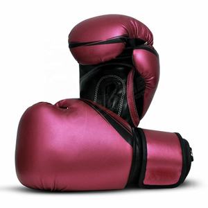 Gants de boxe MMA Muay-Thaï 8oz 10oz 12oz 14oz 16oz Meilleur entraînement personnalisé de protection de casque à lacets Nouveau design gagnant Sparring - Product Image 1
