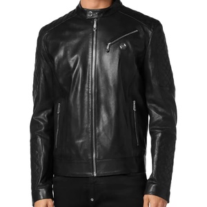 Veste en cuir pour homme tendance, style designer, simili cuir, style classique, haute qualité, design personnalisé, veste élégante - Product Image 1