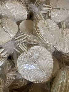 Natural Palm <b>Leaf</b> Handfan - High Quality Bamboo Vintage <b>Wall</b> <b>Decor</b> Piece - Product Image 6