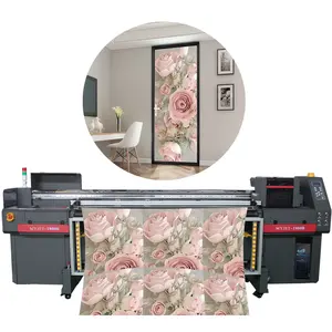 MYJET Digital UV mesin pencetak kayu Flatbed UV Printer untuk pencetakan kayu grosir pemasok tingkat masuk mudah untuk menginstal hibrida
