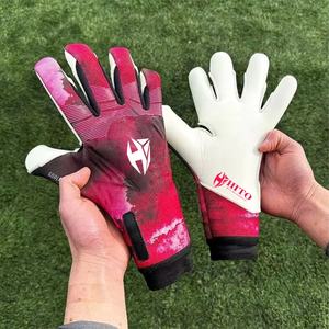 Guante de Alta Calidad con Látex Alemán de 4mm en la Palma Delantera, Látex de Alta Espuma en el Dorso y Diseño Personalizado con Impresión por Sublimación y Corte Medius en el Pulgar - Product Image 6