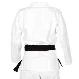 Uniformes de Artes Marciales para Karate, TKD, Jiu Jitsu - Dobok Blanco Personalizado con Impresión de Logotipo Frontal, Transpirable y Duradero - Product Image 4