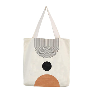 Sac fourre-tout en toile de coton vierge de qualité supérieure, écologique, service OEM, sac en tissu, sac fourre-tout en toile de coton - Product Image 1