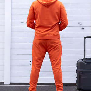 Survêtement d'hiver pour homme grande taille, à capuche, respirant, en tissu 100% coton, idéal pour la salle de sport, la course à pied et le quotidien - Product Image 5