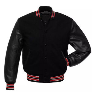 Lightweight Men's Varisty <b>Jackets</b> for Latest Style With Oversized High Quality Breathable <b>Canvas</b> Stand Collar Varisty <b>Jacket</b> - Product Image 6
