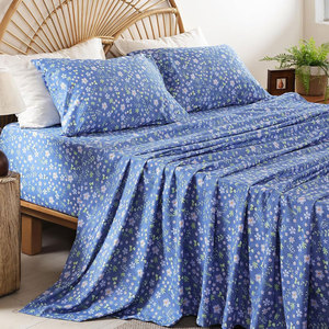 Juego de Sábanas de Algodón y Poliéster Plegables Modernas de Alta Calidad para Uso Diario, 600 Hilos, para Dormitorio, Habitación de Invitados, Uso Textil en el Hogar - Product Image 4